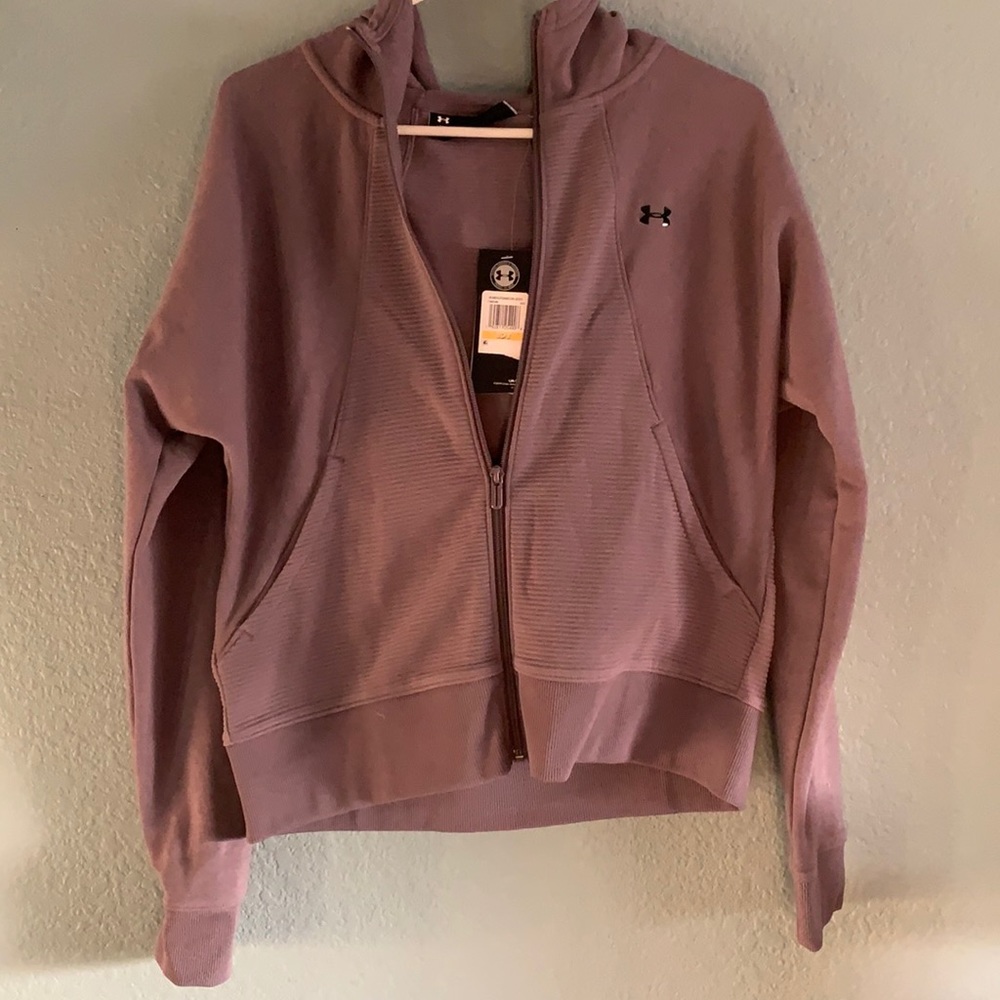 Purple Under Armour Zip Up